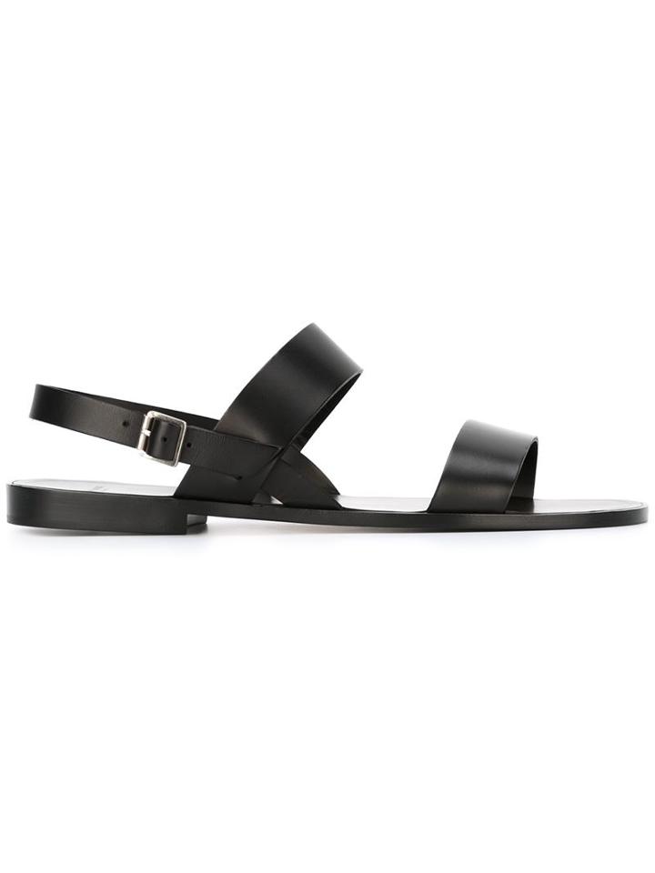 Saint Laurent Flat Slingback Sandals