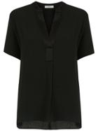 Egrey Short Sleeved Blouse - Black