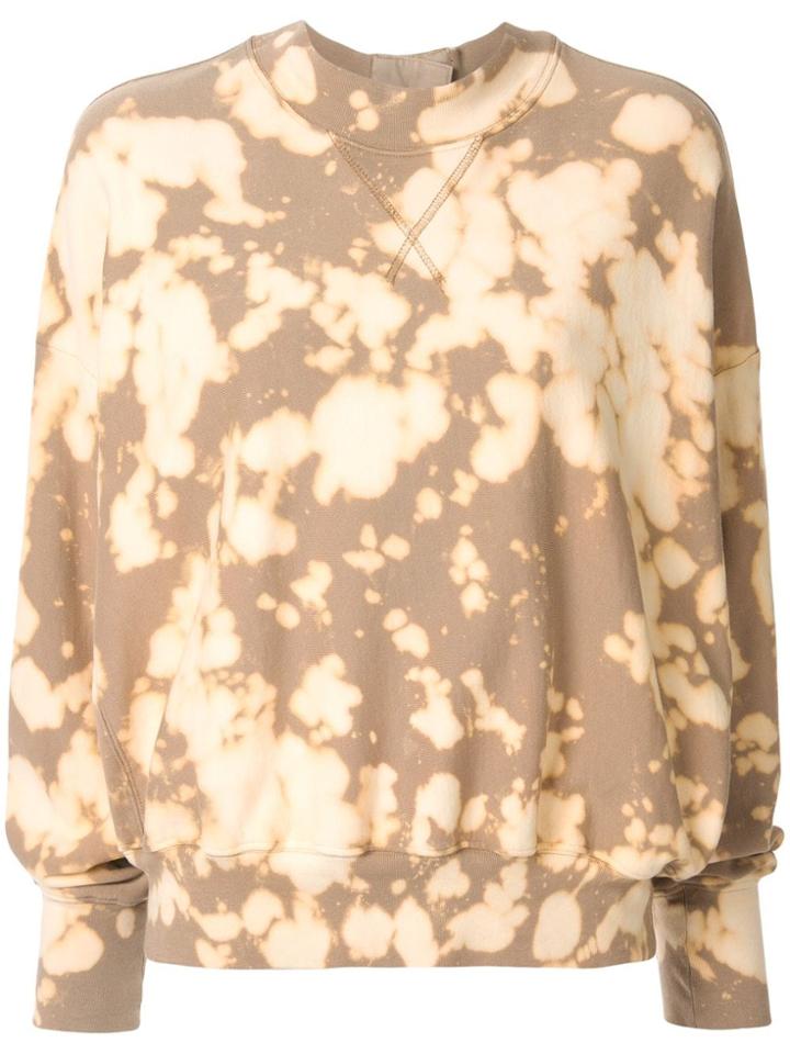Bassike Mottled Sweatshirt - Brown