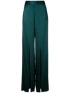Kitx - Ride Pants - Women - Silk Satin - 8, Women's, Green, Silk Satin