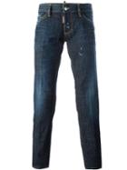 Dsquared2 'slim' Jeans, Men's, Size: 52, Blue, Cotton/spandex/elastane/polyester/calf Leather