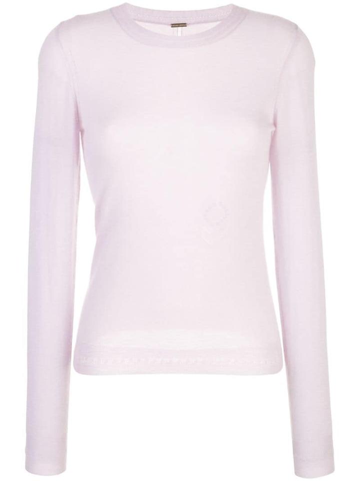 Adam Lippes Floral Knit Top - Purple