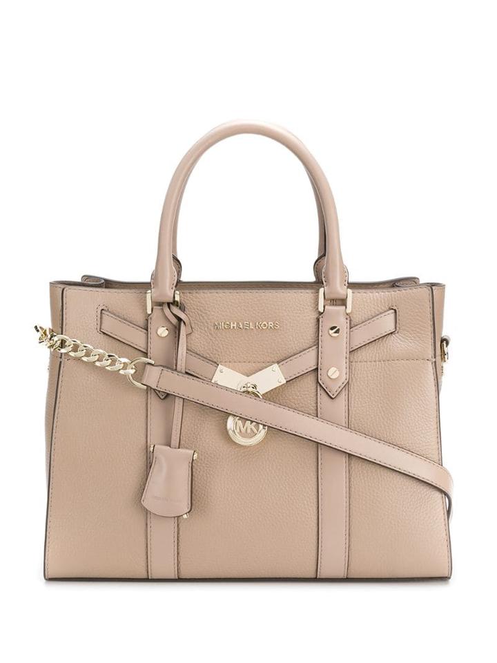 Michael Michael Kors Nouveau Hamilton Tote Bag - Neutrals
