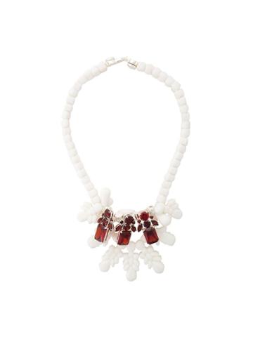 Ek Thongprasert Stone Embellished Necklace, Women's, White