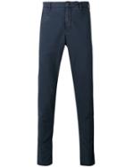 Pt01 - Skinny Trousers - Men - Cotton/spandex/elastane/acetate/viscose - 54, Blue, Cotton/spandex/elastane/acetate/viscose