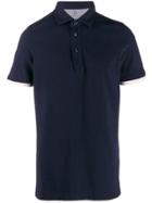 Brunello Cucinelli Classic Short-sleeve Polo Shirt - Blue