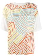 M Missoni Geometric Pattern T-shirt - Neutrals