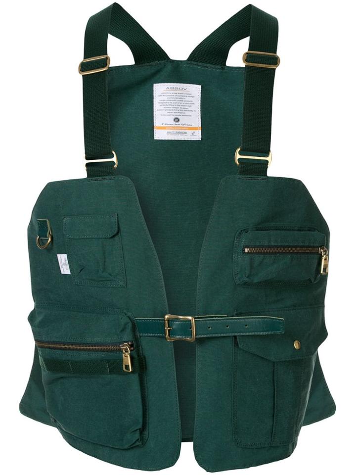 As2ov Shrink Camp Vest - Green