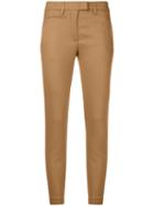 Dondup Slim Fit Tailored Trousers - Neutrals