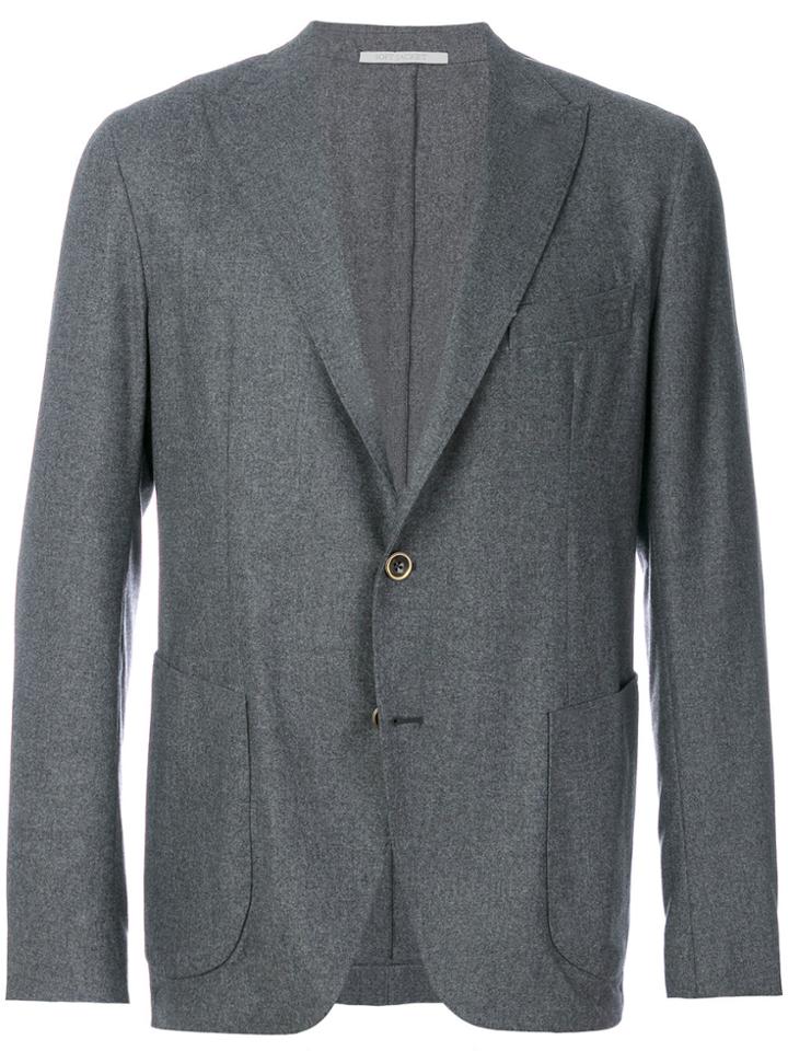 Eleventy Classic Fitted Blazer - Grey