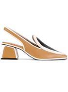 Marni Square Toe Pumps - Nude & Neutrals