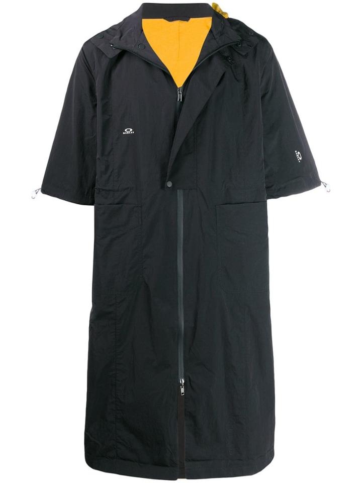 Oakley By Samuel Ross Short Sleeved Raincoat - Black