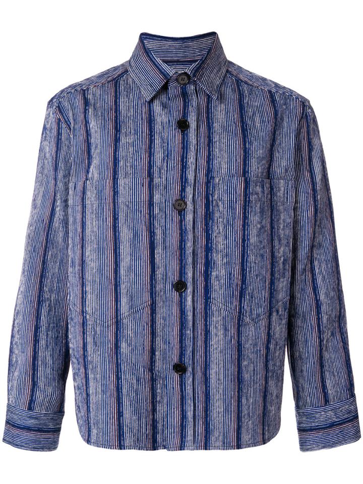 Marni Long Sleeve Sport Shirt - Blue