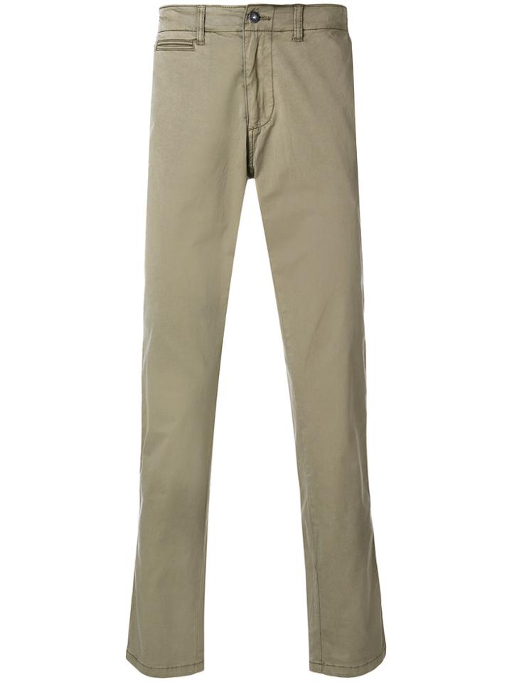 Napapijri Straight Leg Chinos - Green