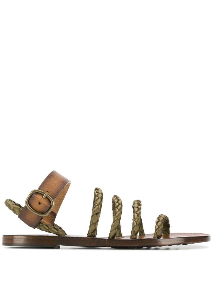 Pedro Garcia Zaza Sandals - Green