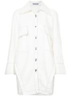 Mikio Sakabe Wide Sleeve Denim Jacket - White