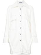 Mikio Sakabe Wide Sleeve Denim Jacket - White