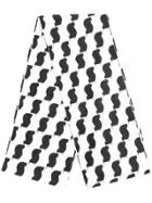 Undercover Digital Print Scarf - White