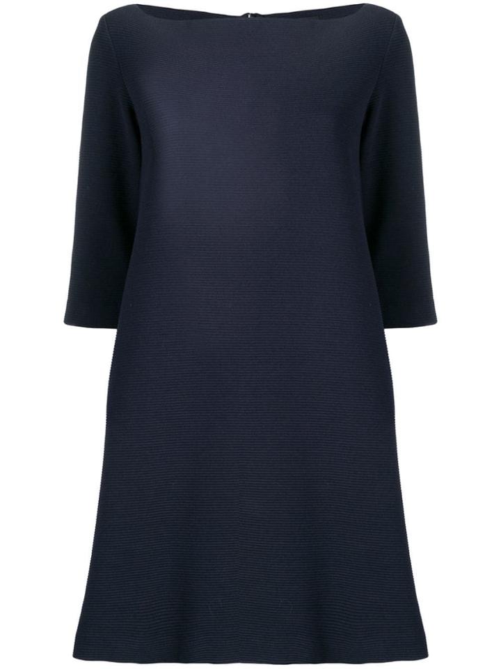 Antonelli Jersey A-line Dress - Blue