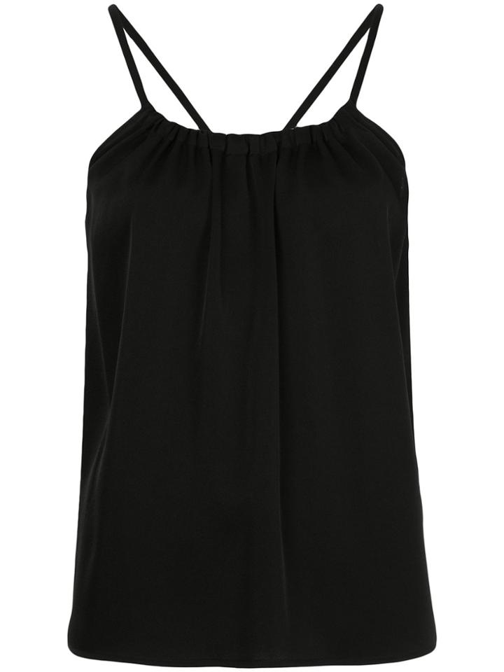 Vince Spaghetti Strap Top - Black