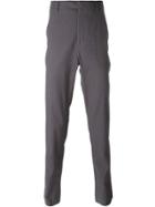 Kris Van Assche Tapered Drop Crotch Trousers - Grey