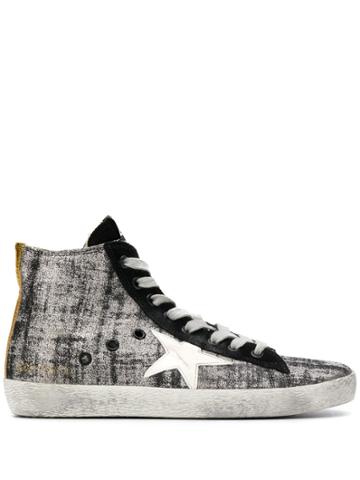 Golden Goose Francy High-top Sneakers - Black