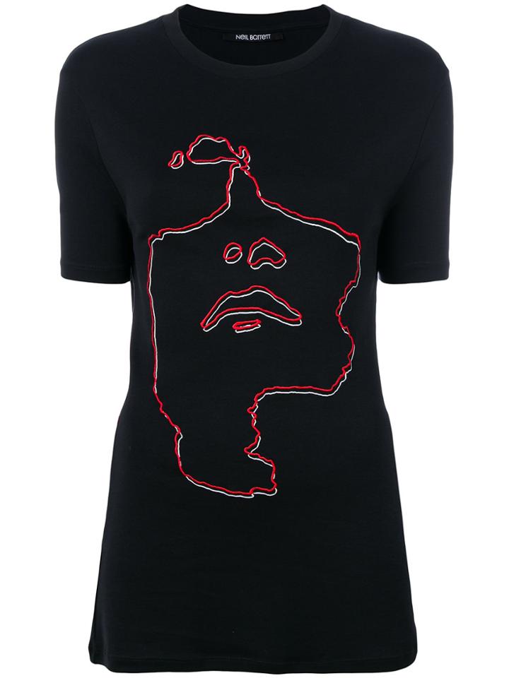 Neil Barrett Slouxsie T-shirt - Black