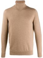 Drumohr Roll Neck Jumper - Neutrals