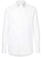 Kolor Stud-collar Fitted Shirt - White
