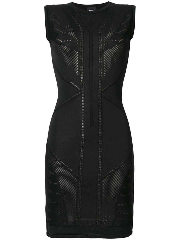 Just Cavalli Slim Fitted Dress - Black