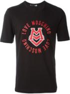 Love Moschino Contrasting Logo Print T-shirt