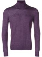 La Fileria For D'aniello Turtle Neck Jumper - Purple