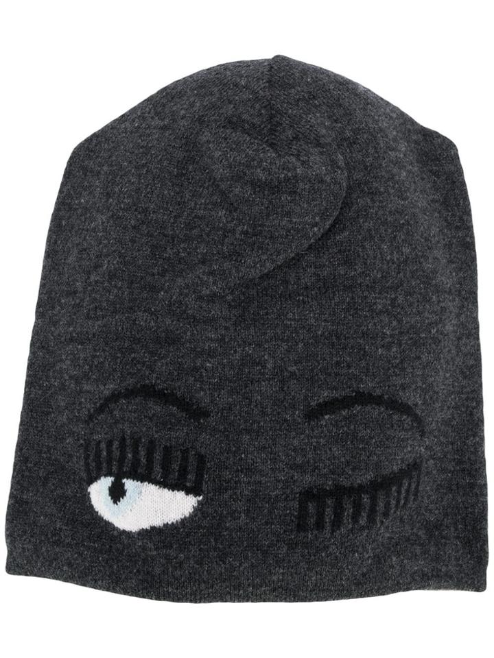Chiara Ferragni Flirting Beanie - Grey