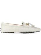 Tod's Gommino Moccasins - White