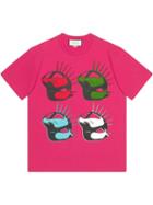 Gucci Gucci Manifesto Oversize T-shirt - Pink