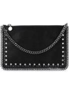 Stella Mccartney Star-studded Falabella Purse - Black