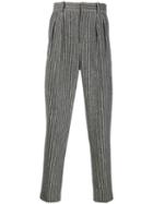 Isabel Marant Pinstripe Tailored Trousers - Grey
