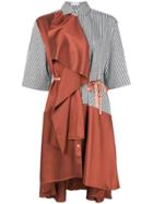 Palmer / Harding Deconstructed Shirt Dress - Brown