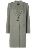 Theory Double-faced Essential Coat - Grey