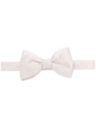Lanvin Patterned Bow Tie - White