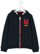 Frankie Morello Kids - Patch Sweatshirt - Kids - Cotton - 7 Yrs, Blue
