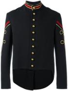 Ports 1961 Military Jacket, Size: 50, Black, Viscose/cotton/cupro