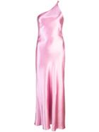 Galvan Roxy Asymmetrical Dress - Pink