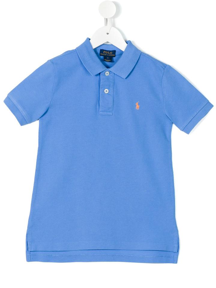 Ralph Lauren Kids - Logo Polo Shirt - Kids - Cotton - 2 Yrs, Blue
