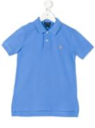 Ralph Lauren Kids - Logo Polo Shirt - Kids - Cotton - 2 Yrs, Blue