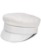 Ruslan Baginskiy Crocodile Effect Baker-boy Hat - White