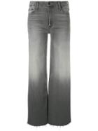 Mother Roller Ankle Fray Jeans - Grey
