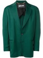 Just Cavalli Rear-contrast Fitted Blazer - Green