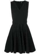 Versus V-neck Sleeveless Mini Dress - Black