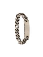 Werkstatt:münchen Chain Plaque Bracelet - Silver